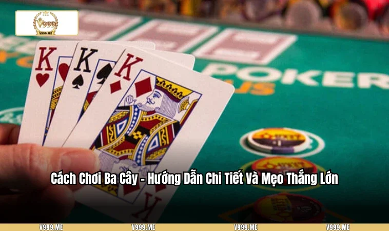 Cách Chơi Ba Cây - Hướng Dẫn Chi Tiết Và Mẹo Thắng Lớn 3466 Cách chơi ba cây